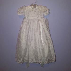 NWT Swea Pea and Lilli White Christening Gown